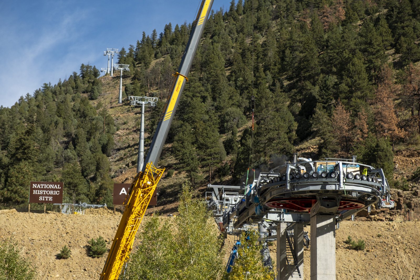 PHOTOS: Mighty Argo Cable Car gondola being built in Idaho Springs
